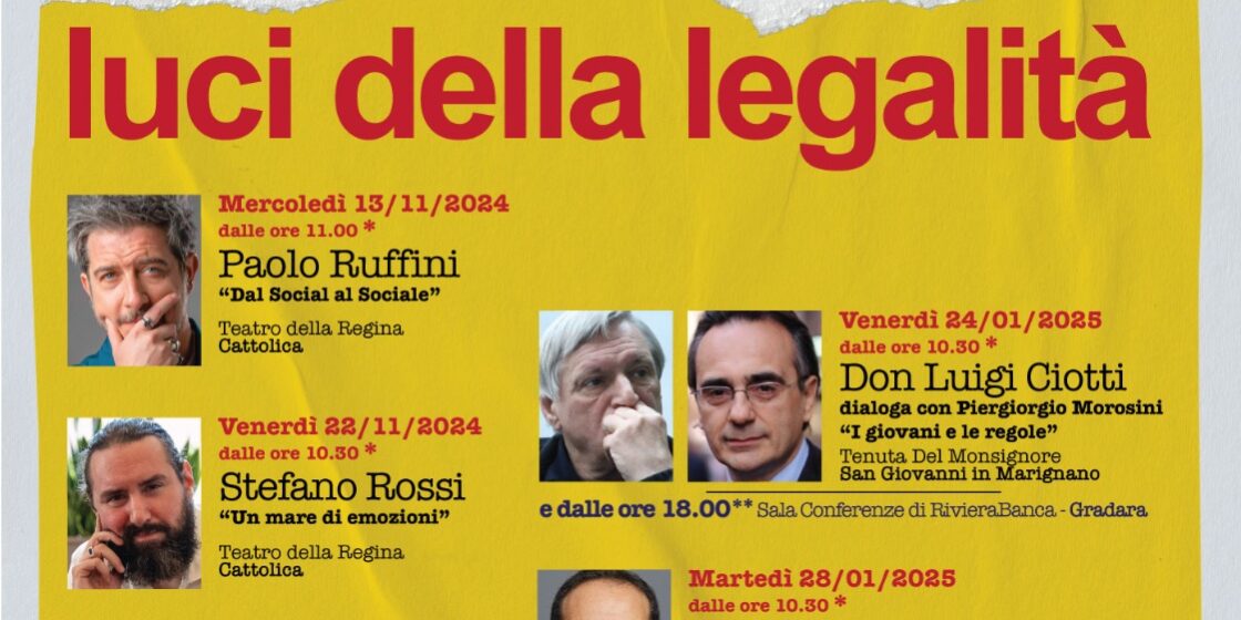 POSTER LUCI DELLA LEGALITA’