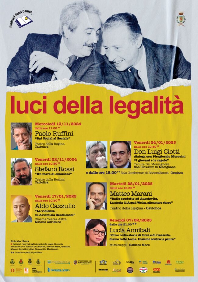 POSTER LUCI DELLA LEGALITA’